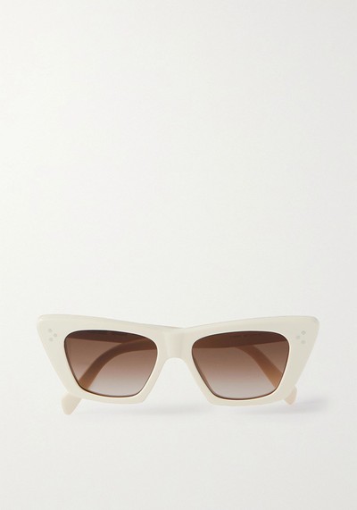 Cat-Eye Acetate Sunglasses from Celine 