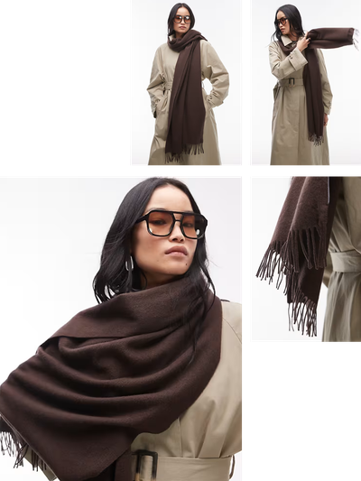 Premium Wool Oversized Scarf from & Other Stories