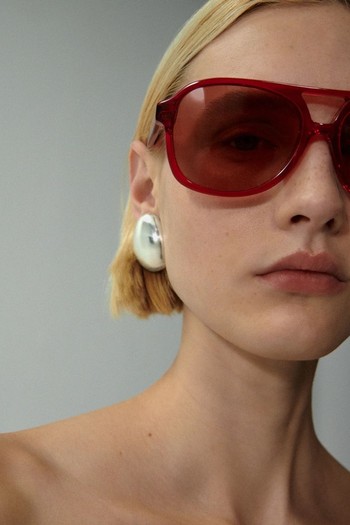 Aviator Sunglasses from Magda Butrym x Linda Farrow