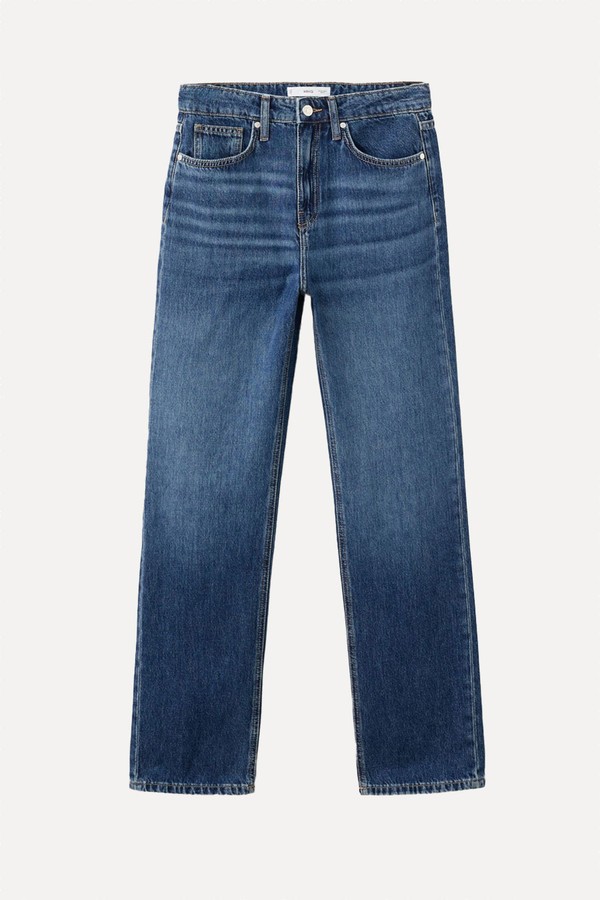 Matilda Medium-Rise Straight-Fit Jeans from Mango