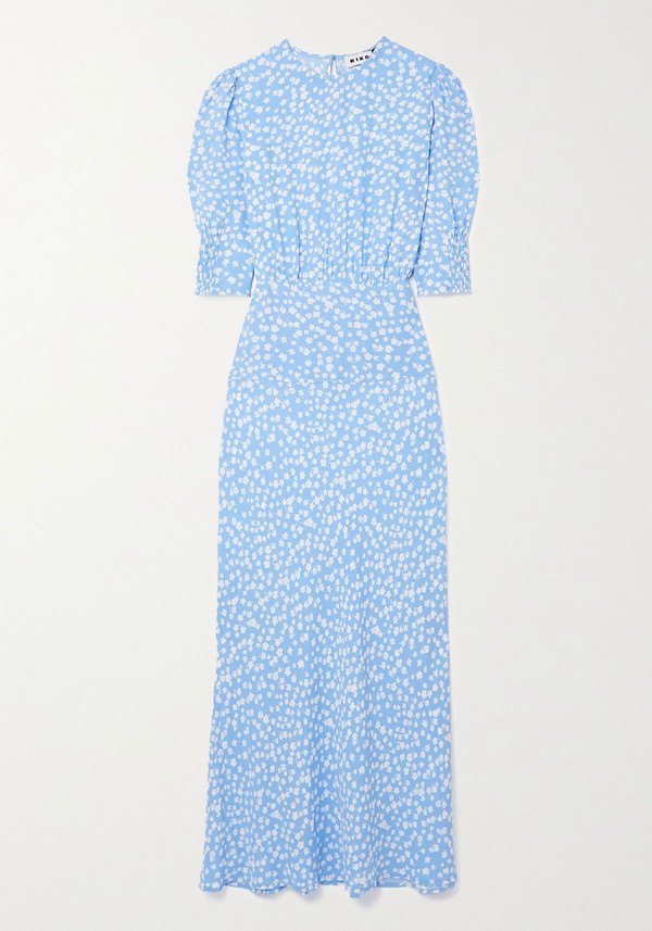 Lucile Floral-Print Crepe Dress from Rixo