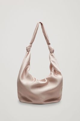 Large Plisse Shoulder Bag from COS