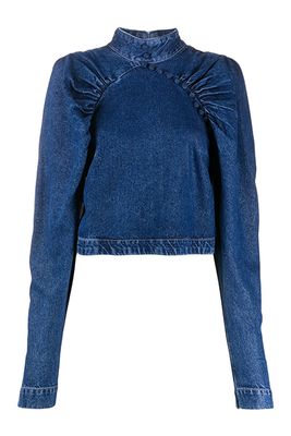 Denim Long Sleeve Top from Rotate