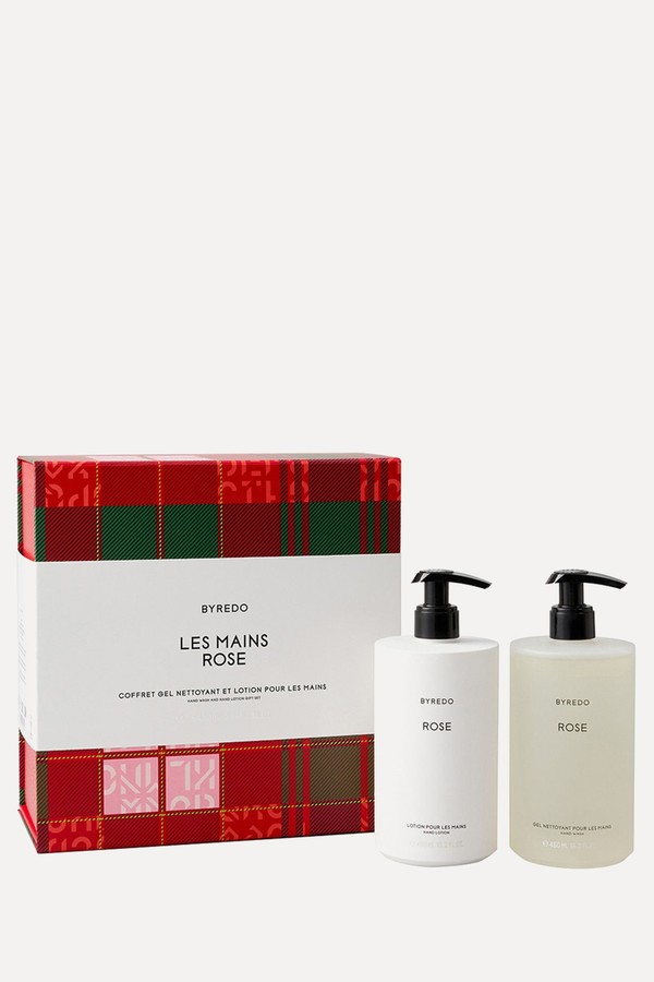 Les Mains Rose Hand Wash & Hand Lotion Gift Set from BYREDO