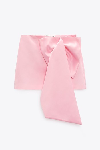 Limited Edition Maxi Bow Skirt from Zara