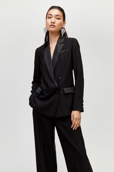 Tuxedo Blazer Jacket from Warehouse