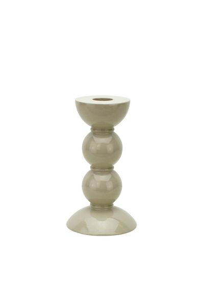 Sage Bobbin Candlestick