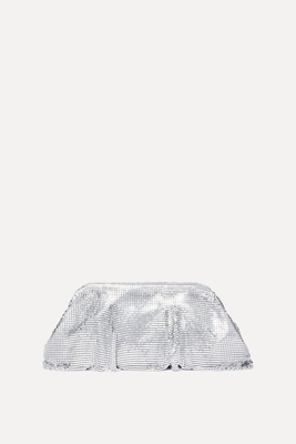 Mesh Fabric Party Bag from Parfois