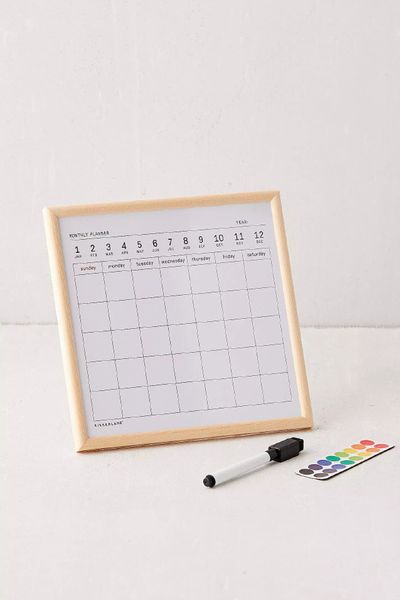 Mini Dry Wipe Calendar from Urban Outfitters