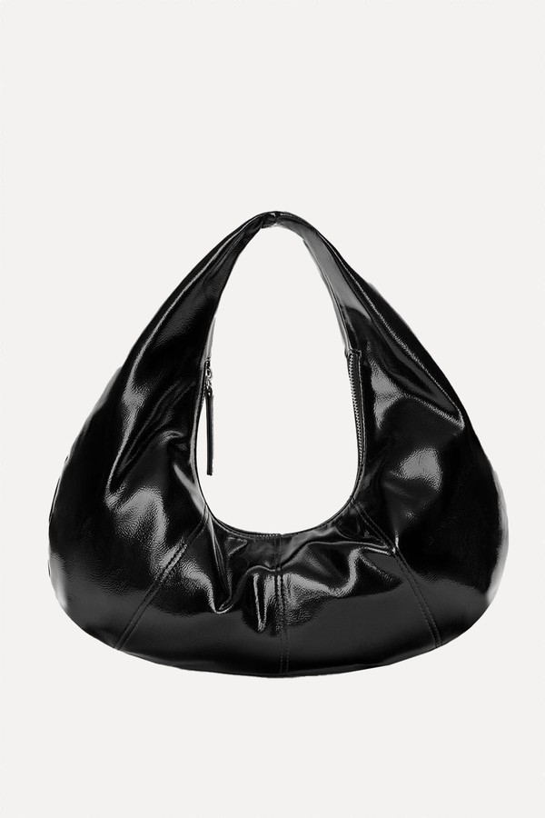 Patent-Effect Shoulder Bag  from Pull & Bear