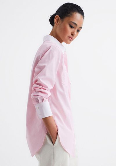 Grace Plain Collared Shirt