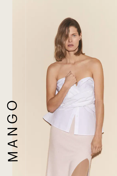 Oversize Cotton Shirt from Mango