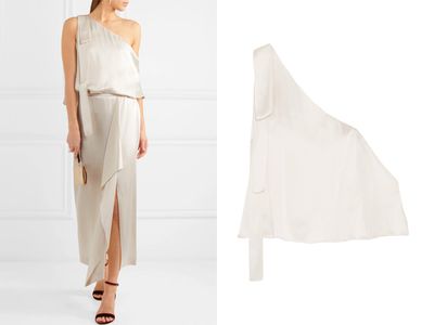 One-Shoulder Satin Top from Stella McCartney