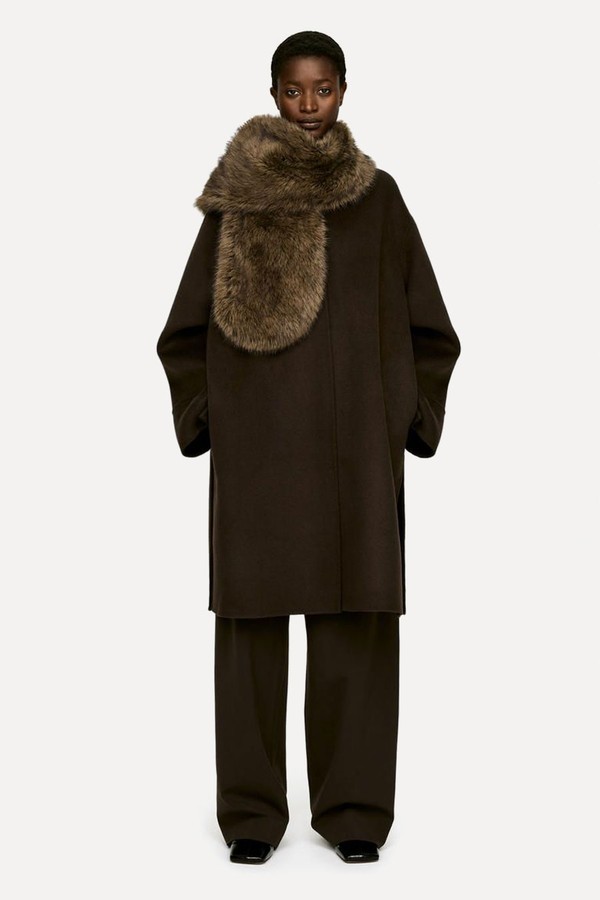 Faux Fur Scarf from ARKET