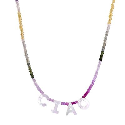 CiaoWwith Rainbow Sapphire Beads