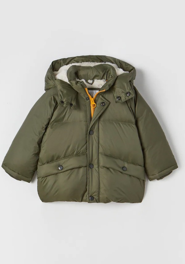Water-Repellent Puffer Jacket from Zara