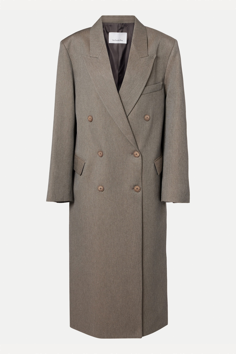 Jane Double-Breasted Coat from The Frankie Shop
