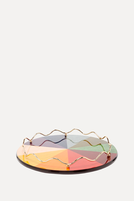 Rainbow Lacquer Tray from Matilda Goad & Co.