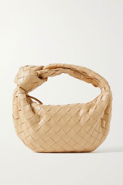 Jodie Mini Knotted Intrecciato Leather Tote from Bottega Veneta