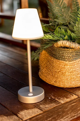Newgarden Lola Slim 30 Wireless Outdoor Table Lamp from John Lewis
