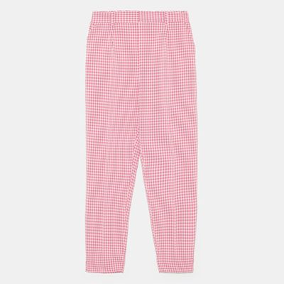 Gingham Trousers from Zara