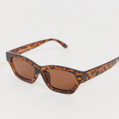 Square Tortoiseshell Sunglasses from AJ Morgan