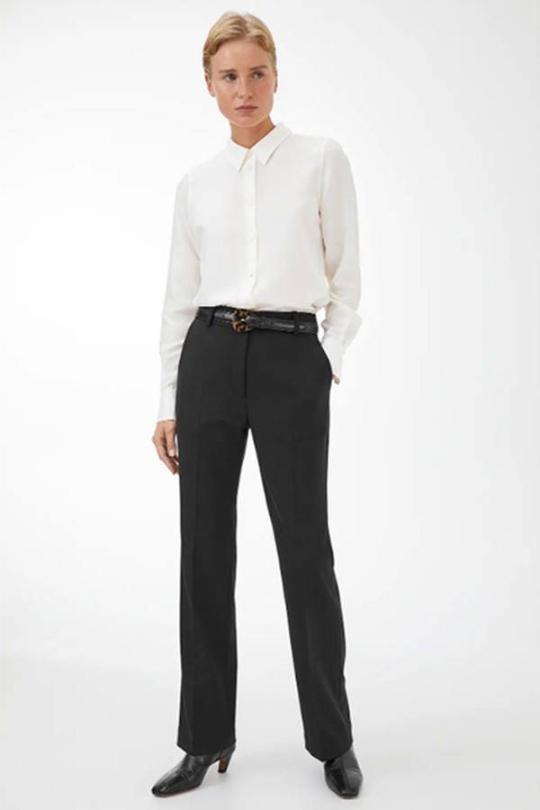 Stretch-Wool Twill Trousers from Arket