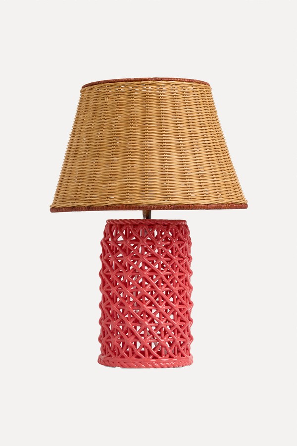 Chantilly Hand Woven Ceramic Table Lamp