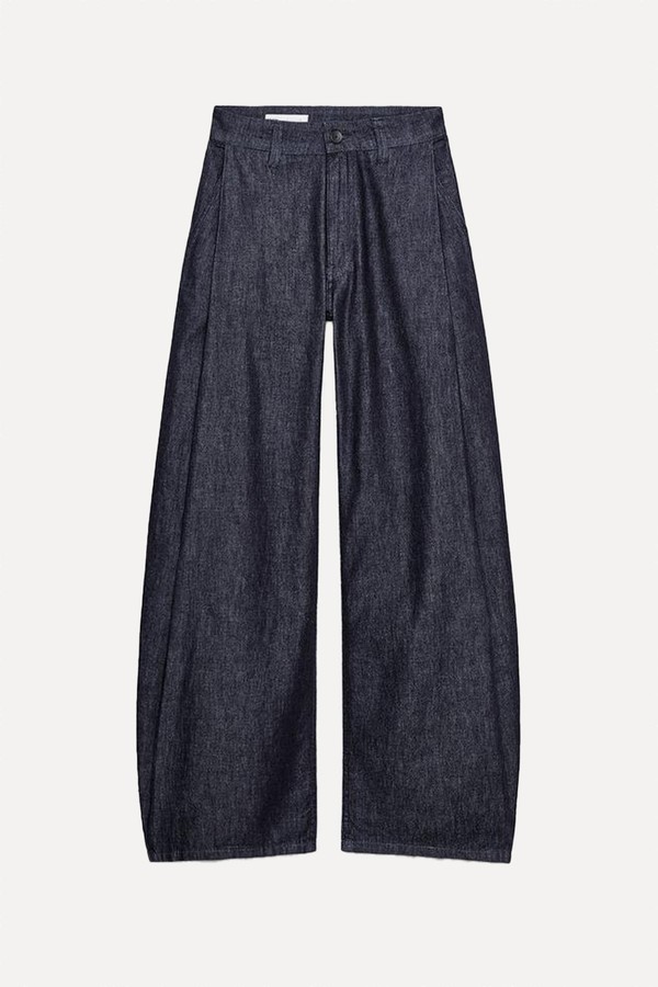 Balloon Trousers With Darts from Zara