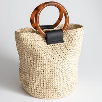 Woven Straw Tote Bag from & Other Stories
