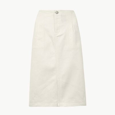 Utility Denim Skirt