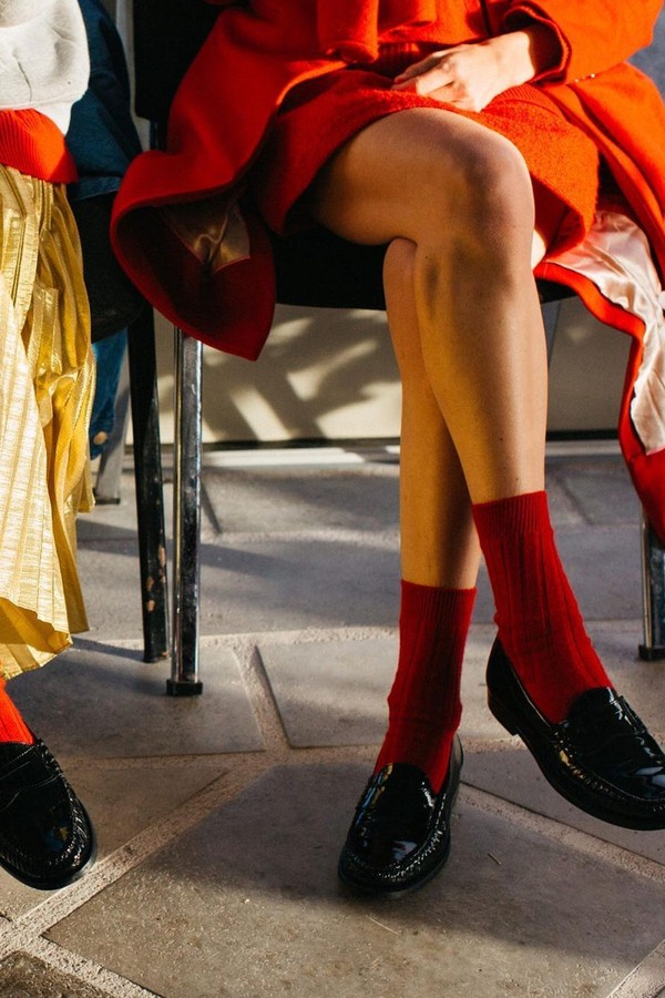 Cashmere-Blend Trouser Socks from J.Crew