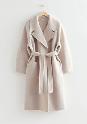 Oversized Belted Coat