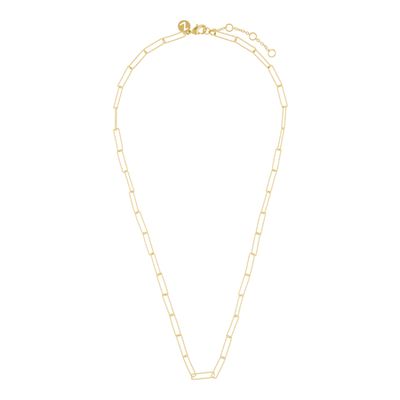 Shimmer Paperclip Chain Necklace from Accessorize