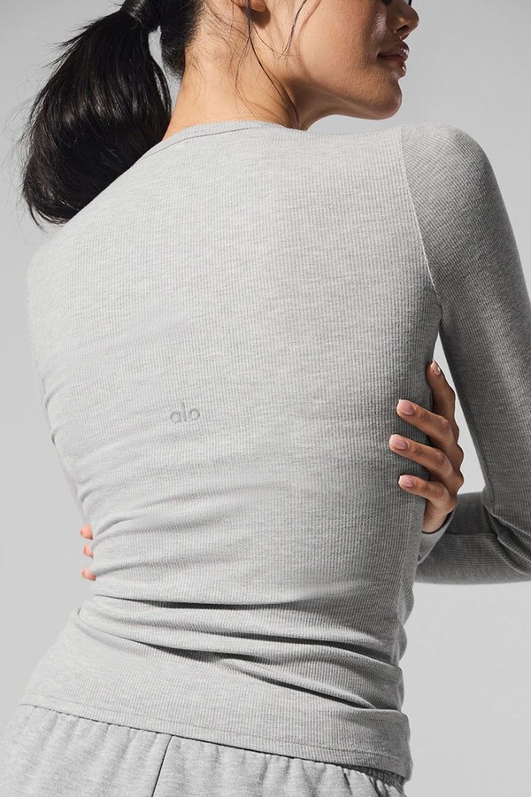 Ribbed Modal Long Sleeve