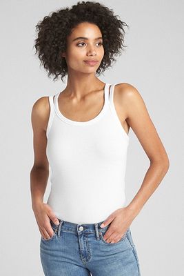 Softspun Strappy Tank Top from Gap