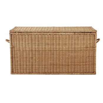 Woven Rattan Chest