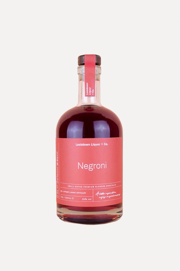 Negroni from lockdown liquor & co