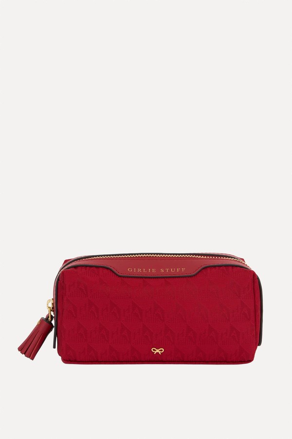 Logo Girlie Stuff Pouch from Anya Hindmarch