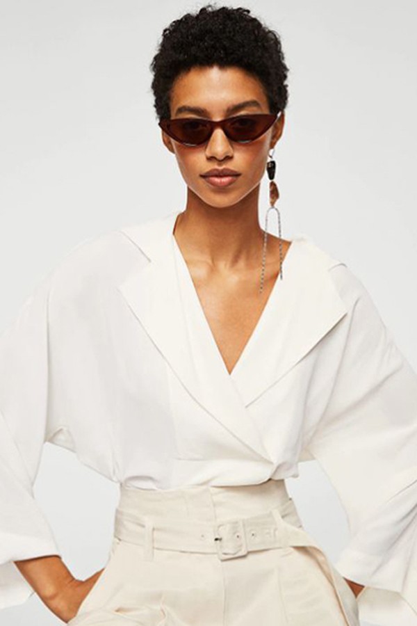Lapels Flowy Shirt