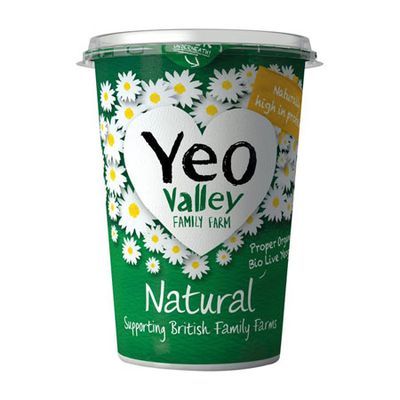 Organic Natural Yogurt from Yeo Valley