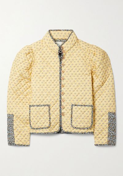 Pascala Quilted Padded Printed Jacket from SEA