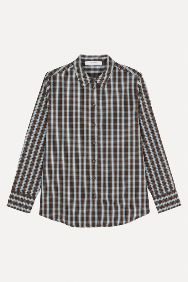 x from Poplin Printed Shirt, £13 | Primark