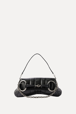Horsebit Padded-Leather Shoulder Bag from Gucci