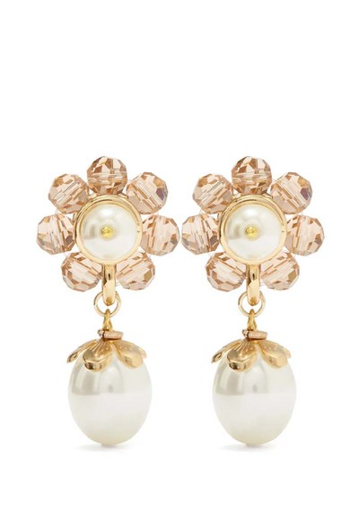 Marti Faux-Pearl Earrings from Shrimps