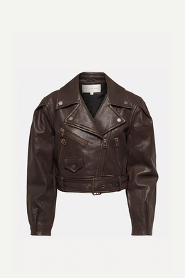 Marea Leather Jacket from Veronica Beard