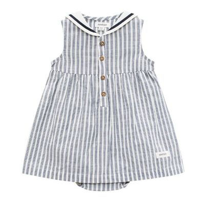 Sailor Stripe Baby Dress
