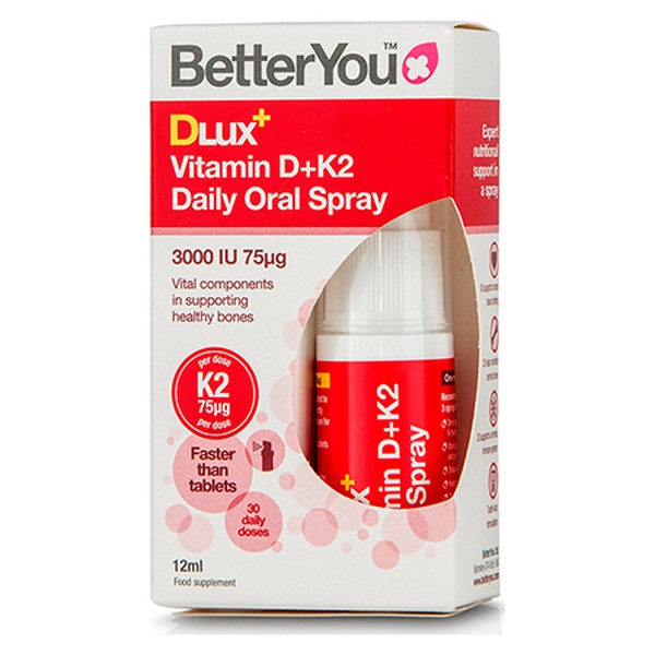 DLux + Vitamin D+K2 Oral Spray from Better You