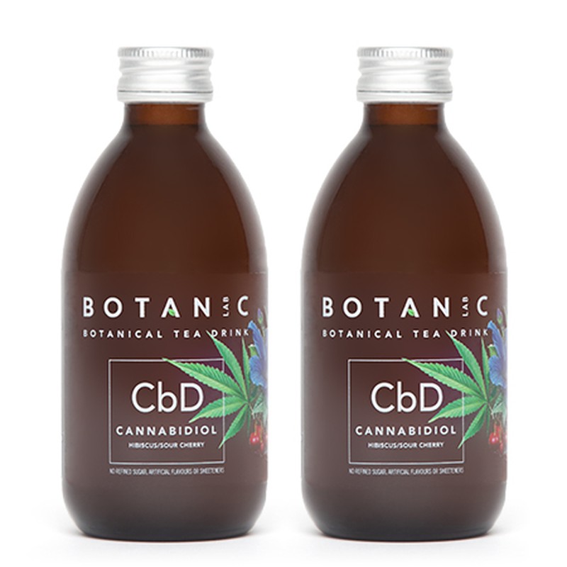 Cannabidiol Botanical Tea Drink, Botanic Lab