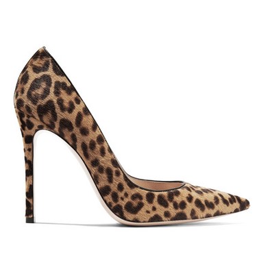 Leopard-Print Pumps from Gianvito Rossi